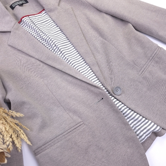 Orignal Nicole Miller Gray Blazer Sz S - Picture 9 of 10